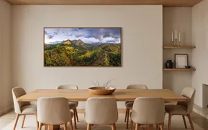 Autumn Morning Magic In Home Dining Room