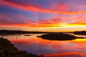 A beautiful fine art photography print titled Henry's Fork River Sunrise - Millionaire's Pool