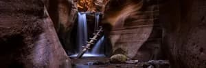 A beautiful panoramic fine art photography print titled The Journey Within in Utah.
