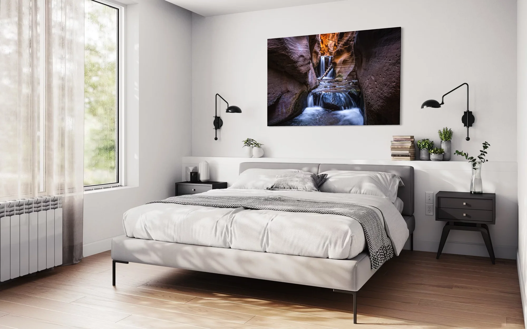 Kanarra Creek Glow In Home - Bedroom I - Clint Losee Photography