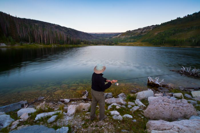 First Cast - Utah Fishing Photography