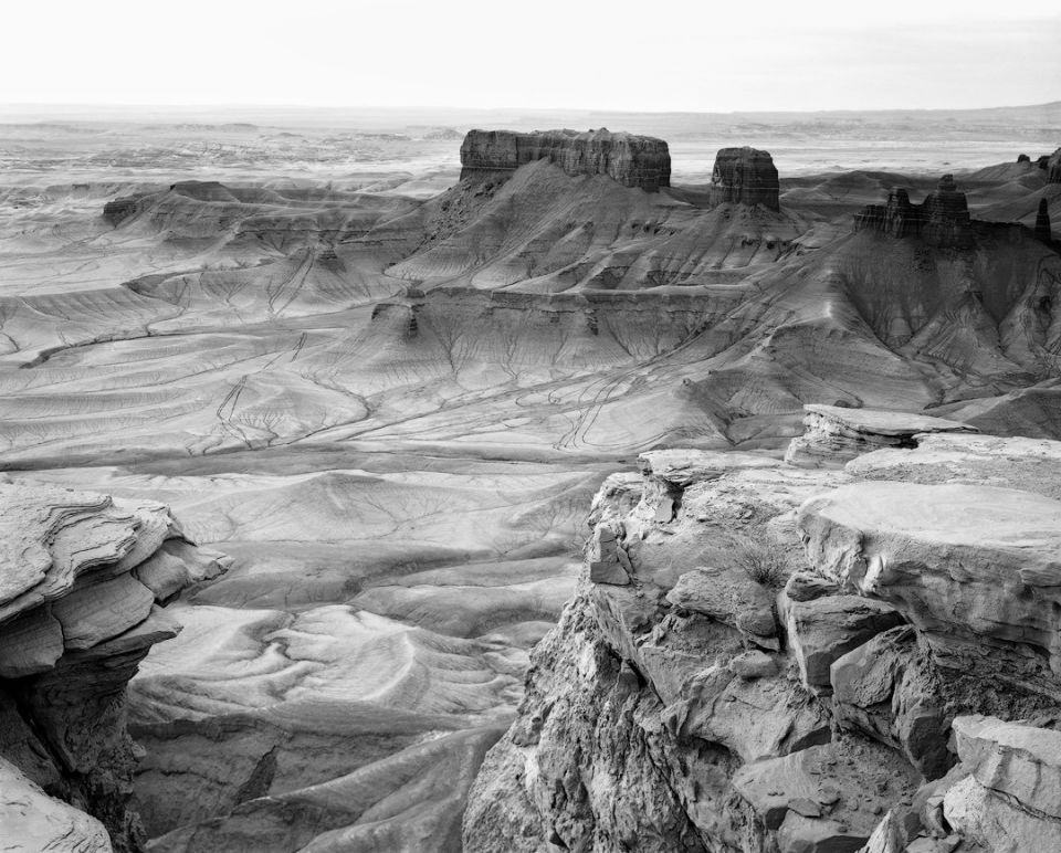 Utah Badlands Large Format Landscape Film Photography