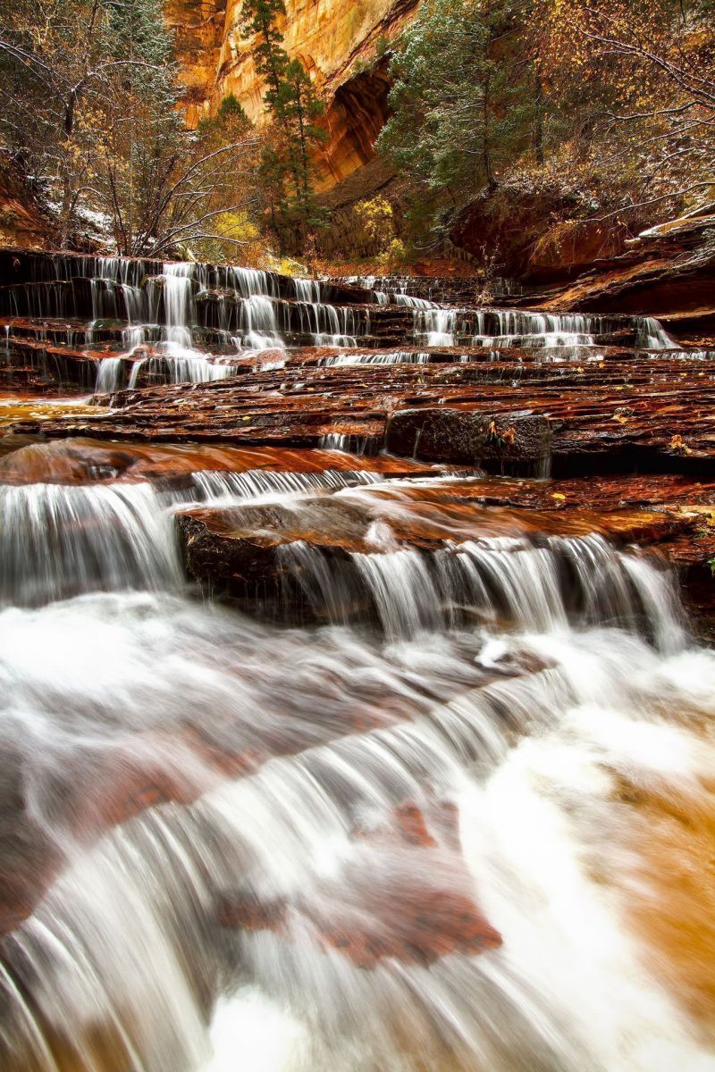 Archangel Falls - Zion National Park - Luxury Utah Landscape Photography