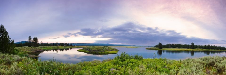 Henry's Fork River Panorama - Millionaire's Pool Railroad Ranch