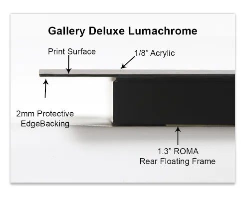 Lumachrome Acrylic Print Deluxe Mounting Type - Clint Losee Photography For Sale