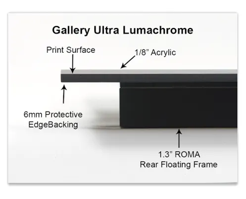 Lumachrome Acrylic Print Ultra Mounting Type - Clint Losee Photography For Sale