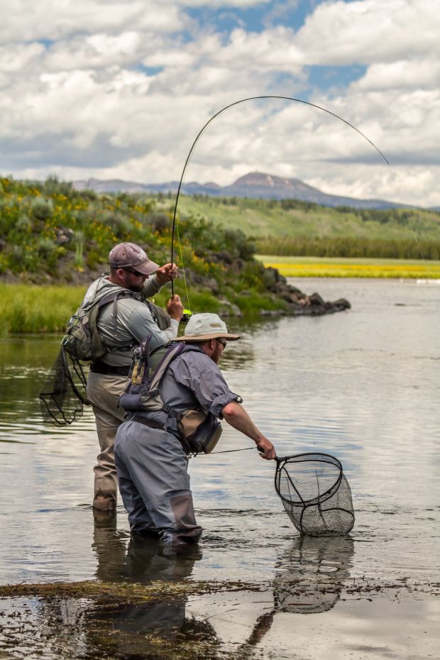 Ready Netter - Henry's Fork River - Fly Fishing Photography